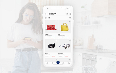 High-Fashion Marketplace app bright clothes shop design ecommerce app fashion app high fashion marketplace online shop store app ui ux