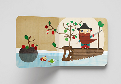 Illustration Pirate children childrens book illustration pirate ship