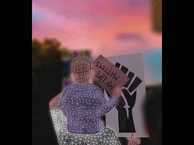 black lives matter art artist artwork blacklivesmatter graphic graphicdesign illustrator love lowpoly lowpolyart photoshop