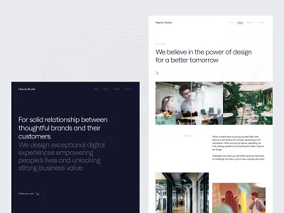 New Studio Portfolio Website agency agency design agency portfolio clean editorial portfolio portoflio ui typographic ui design ux ui uxui website design whitespace