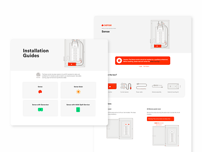 Sense digital installation guides electricity energy guide guides install guide installation instructions sense smart home ui web