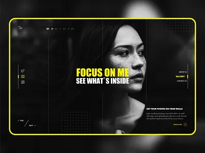 photo lab banner design dribbble instagram photography shop shot style ui ui ux design ui design uiux web