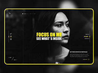 photo lab banner design dribbble instagram photography shop shot style ui ui ux design ui design uiux web