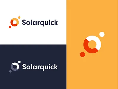 Solarquick – Logo abstract brand branding circle color scheme corporate design identity light logo logo design minimal modern styleguide sun ui ux