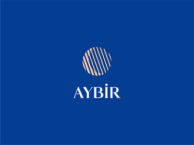 Aybir Residence blue blue color building logo logo design moon residence residential residential complex