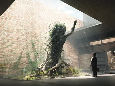prisoner - full cgi (1) 3d 3d art b3d blender blender3d cg cgart cgi illustration lighting photoshop shading
