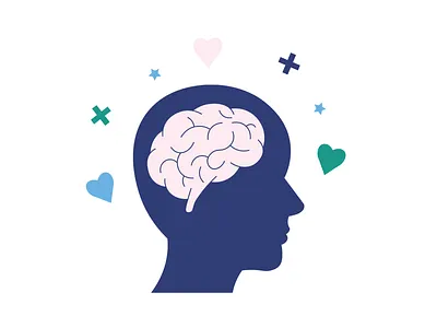 Mental Health design illustration vector