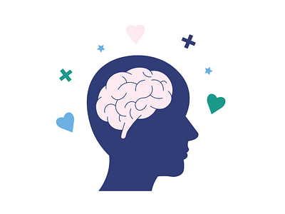 Mental Health design illustration vector