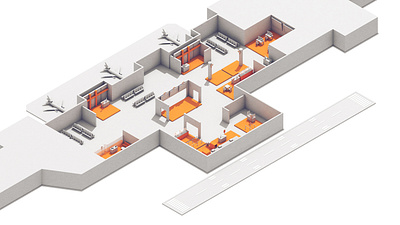 Airport Scenes 3d 3d illustration agent airplane airport c4d cinema4d facial recognition gate illustration monitor people render scenes security suitcase travel travel agent