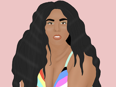 Lizzo illustration lizzo portrait portrait illustration
