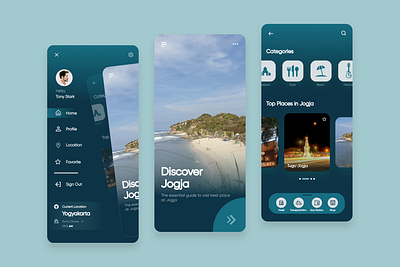 TRIPLIDAY app design icon mobile mobile app ui ui design ux uxdesign vector web