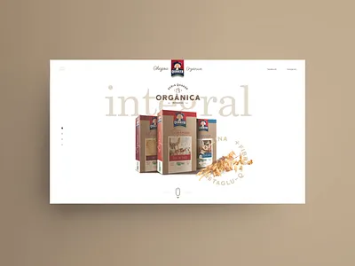 Aveia Quaker Landing Page breakfast family fitness landing landingpage meal oat page quaker ui uiux webdesign website welfare wellness white