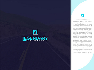 Legendary Transportation & Logistics Business app design branding identity design business logo design commercial real estate company brand logo creative logo design icon design legendary logistics logo marketing logo minimalist logo professional logo rectangle logo road logo service app simple logo training logo travel logo typography