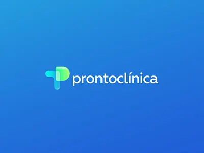 PRONTOCLINICA | BRANDING art direction blue color branding flat graphic design health hospital logo logo orthopedics