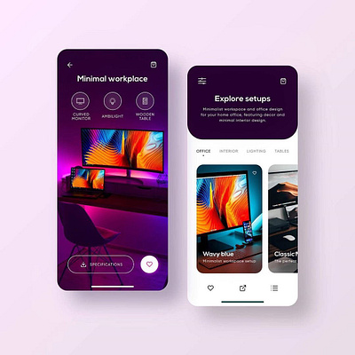 Minimal Workplace UI Design animation app branding design form forms illustration login logo mobile mobile app sign in sketch ui uiux ux vector web website workplace