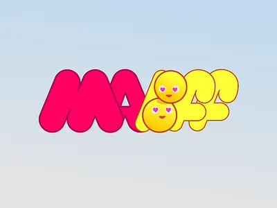 Logo mockup for mabff branding logo vector