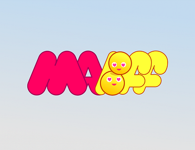 Logo mockup for mabff branding logo vector