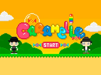 Caramelle - Official Music Video [2015] 2d animation 8bit animation music video pixel art pixelart retrogames theoluk videoclip videogames