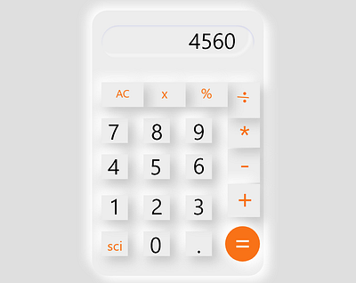 Calculator animation app design illustration ui ux web