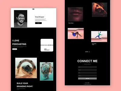 Ahmed El Gezery Portfolio ahmed design el gezery portfolio portfolio site portfolio website ui uiux