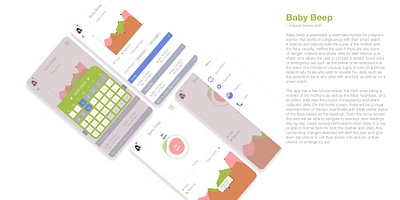 Baby beep -A Bond Before Brith product design ui ui ux ui design user experience user interface ux design visual design