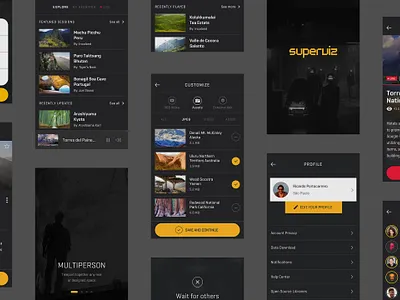 Superviz App design logo visual design visual identity webapp design