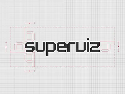Superviz VR experience logo visual identity