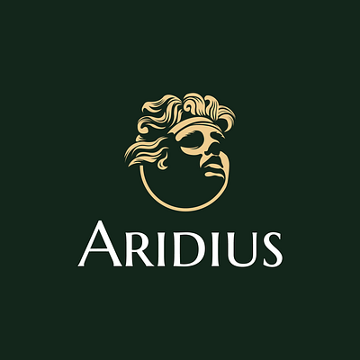 Aridius logo black and white branding icon illustration logo logodesign logodesigns logofolio romans vector