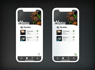 Favorites 044 app app design dailyui dailyuichallenge design favorite favorites restaurant ui uidesign uiux uiuxdesign ux uxdesign uxui uxuidesign