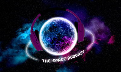 The Space Podcast - Art Direction and Graphic Design art direction design graphic design photo editing photoshop