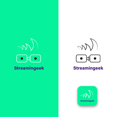 Streamingeek "Streaming App inspiration" branding design icon illustration inspiration logo