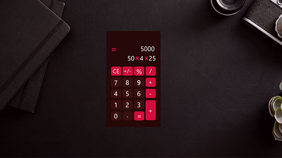 Calculator Daily UI Day 4 calculator daily ui 004 dailyuichallenge design