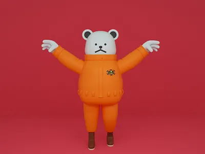Bepo 3d anime bepo character character design cinema 4d cute eiichiro oda fan art illustration one piece render