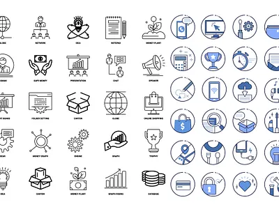 custom flat icon design for web and apps business businesscard design flat flat design flatdesign icon icons marketing minimal web icon