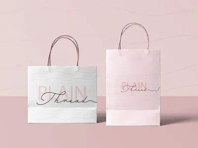 Daily Logo Challenge Day 28 bags brand design brand identity branding branding design design graphic design logo logo design logos packaging pink