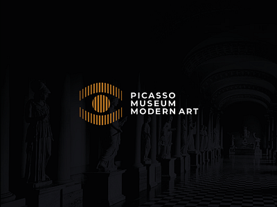 Picasso Museum I Logo Design app branding branding and identity brandingagency design icon illustrator logo design logodesign logomarks typography ui