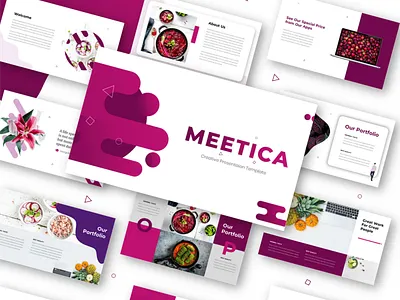 "Meetica" Multipurpose Presentation Template creative presentation design layout design powerpoint presentation powerpoint presentation template ppt ppt template pptx presentation design presentation layout presentation template templates