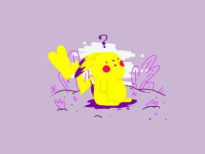 Zapbuddy fan art illustration pokemon procreate video game