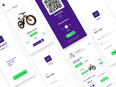 Electric bike rental app. adobexd animation bike rental blue chennai designer color electric bike figma mobile app mobile design mobileapp mobileappui mockup sketch uidesign user experience user interface design ux ui uxdesign uxuidesign