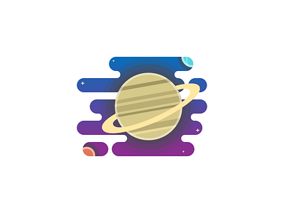 Saturn 🪐 Planet illustration 100 day challenge 100daychallenge challenge daily 100 challenge dailyui daretodesign design flat design illustraion illustration saturn saturn planet solar panels solar system space