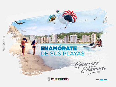 Prop - Campaña de Turismo #GuerreroMeEnamora branding campaña design ui web