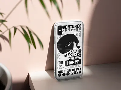 豌豆表情｜耶 design illustration illustration／ui logo poster