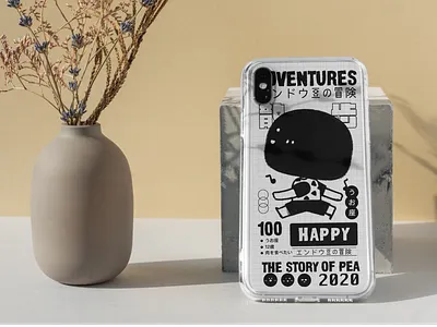 豌豆表情｜散步 design illustration illustration／ui