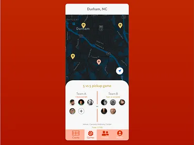 Daily UI 029 (Map) dailyui map ui ux