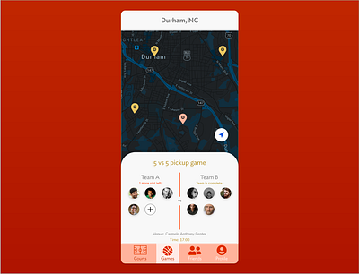 Daily UI 029 (Map) dailyui map ui ux