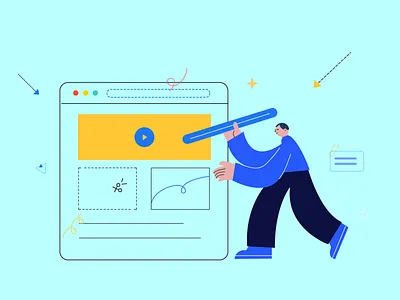 Copy URL design illustration