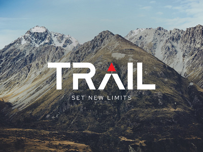 Trail logo branding corporate branding corporate identity logo logo design logo designer logotipo logotype mountain mountain logo outdoor sports logo trail trail running visual identity