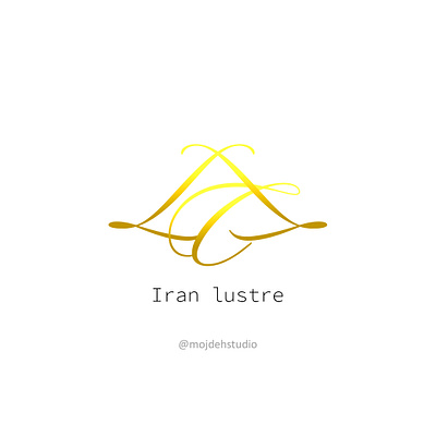 Iran Lustre branding design illustrator logo