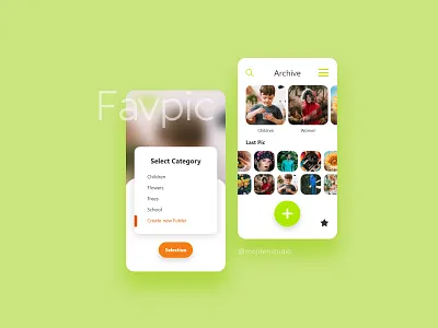 Favpic Application uiux application design ui uiuxdesign ux