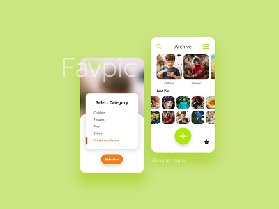 Favpic Application uiux application design ui uiuxdesign ux